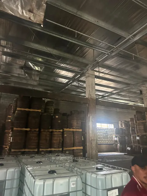 Mixed process tanks and barrel storage inside a real LossPoint industrial field investigation
